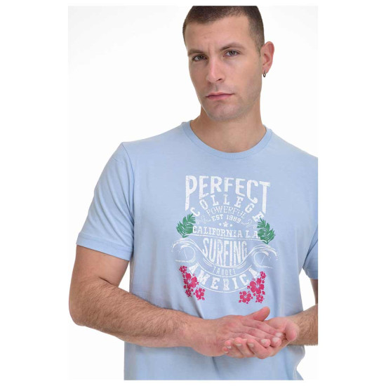 Target Ανδρική κοντομάνικη μπλούζα Single Jersey T-Shirt America Target Ανδρική κοντομάνικη μπλούζα Single Jersey T-Shirt America